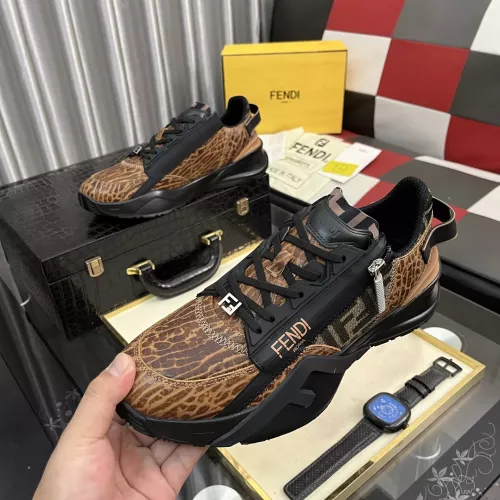 Wholesale Fendi Casual Shoes For Men #1368225 $108.00 USD, Wholesale Quality Replica Fendi Casual Shoes