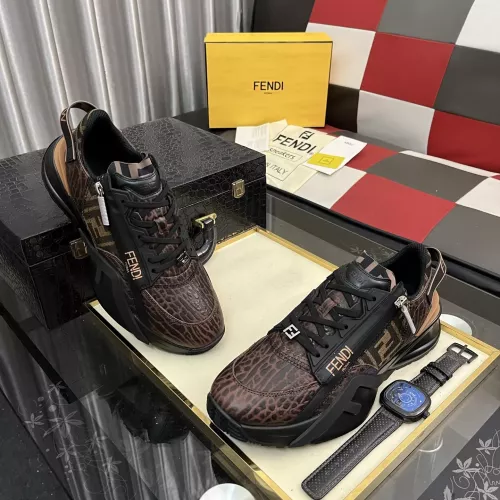 Replica Fendi Casual Shoes For Men #1368226 $108.00 USD for Wholesale