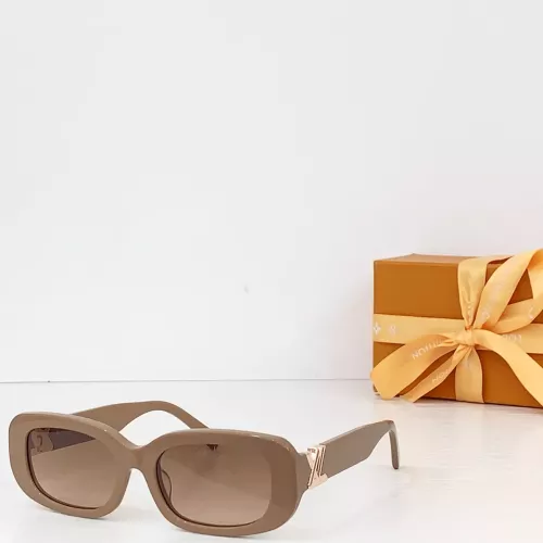 Wholesale Louis Vuitton AAA Quality Sunglasses #1368233 $60.00 USD, Wholesale Quality Replica Louis Vuitton AAA Quality Sunglasses