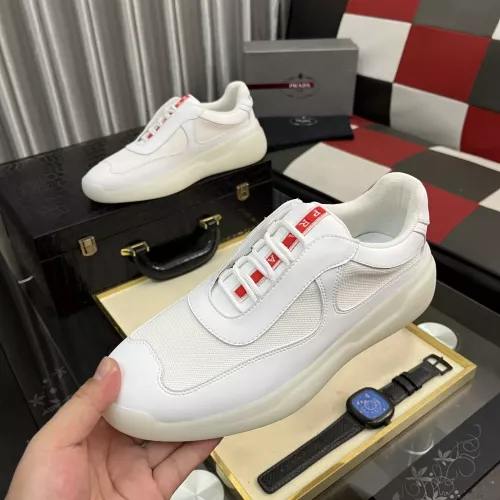 Wholesale Prada Casual Shoes For Men #1368234 $80.00 USD, Wholesale Quality Replica Prada Casual Shoes
