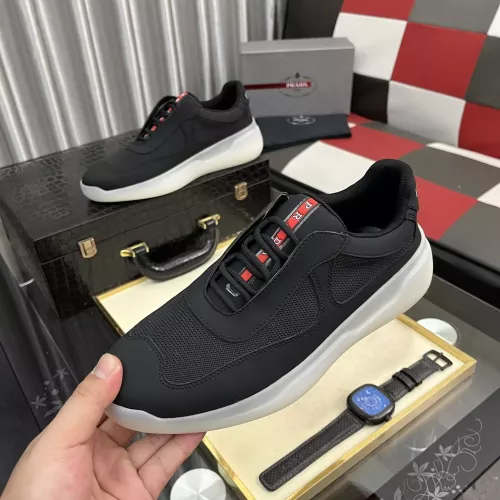 Wholesale Prada Casual Shoes For Men #1368235 $80.00 USD, Wholesale Quality Replica Prada Casual Shoes