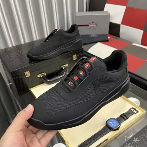 Wholesale Prada Casual Shoes For Men #1368236 $80.00 USD, Wholesale Quality Replica Prada Casual Shoes
