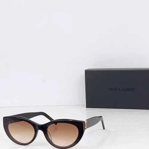Wholesale Yves Saint Laurent YSL AAA Quality Sunglasses #1368261 $60.00 USD, Wholesale Quality Replica Yves Saint Laurent YSL AAA Quality Sunglasses