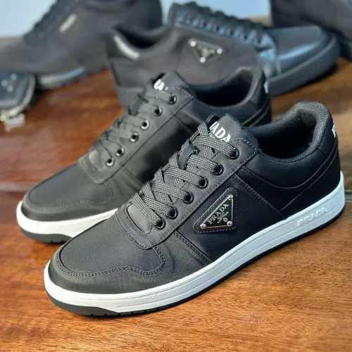 Wholesale Prada Casual Shoes For Men #1368300 $85.00 USD, Wholesale Quality Replica Prada Casual Shoes