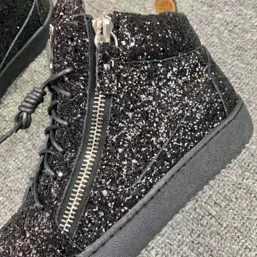 Replica Giuseppe Zanotti High Tops Shoes For Men #1368336 $98.00 USD for Wholesale