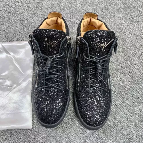 Replica Giuseppe Zanotti High Tops Shoes For Women #1368337 $98.00 USD for Wholesale