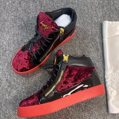 Wholesale Giuseppe Zanotti High Tops Shoes For Men #1368338 $98.00 USD, Wholesale Quality Replica Giuseppe Zanotti High Tops Shoes