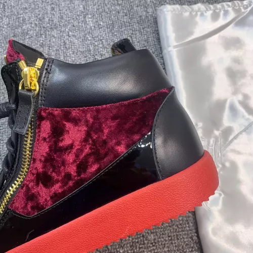 Replica Giuseppe Zanotti High Tops Shoes For Men #1368338 $98.00 USD for Wholesale