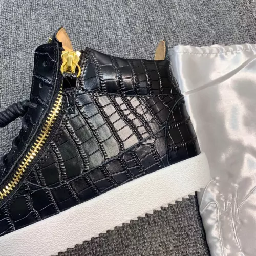 Replica Giuseppe Zanotti High Tops Shoes For Women #1368343 $102.00 USD for Wholesale