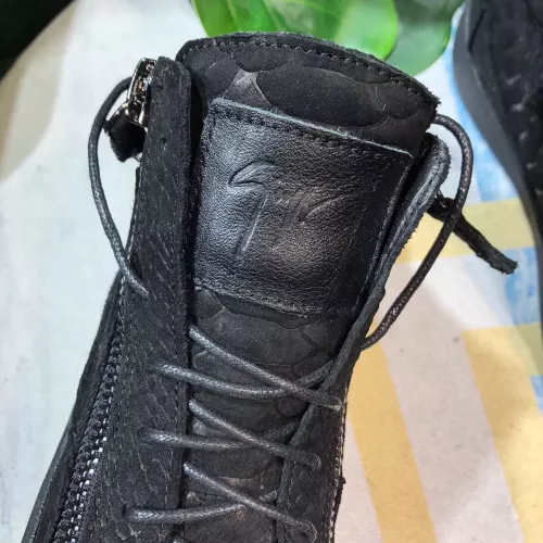 Replica Giuseppe Zanotti High Tops Shoes For Men #1368346 $102.00 USD for Wholesale