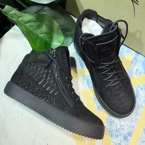 Wholesale Giuseppe Zanotti High Tops Shoes For Women #1368347 $102.00 USD, Wholesale Quality Replica Giuseppe Zanotti High Tops Shoes