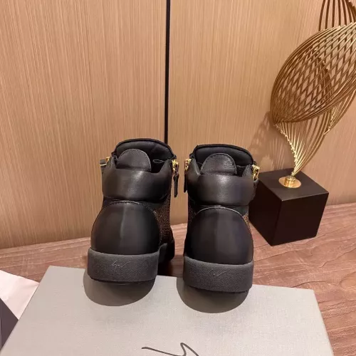 Replica Giuseppe Zanotti High Tops Shoes For Men #1368348 $105.00 USD for Wholesale