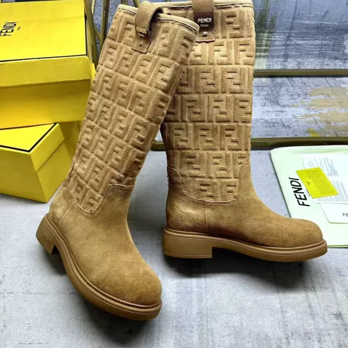 Replica Fendi Fashion Boots For Women #1368506 $125.00 USD for Wholesale