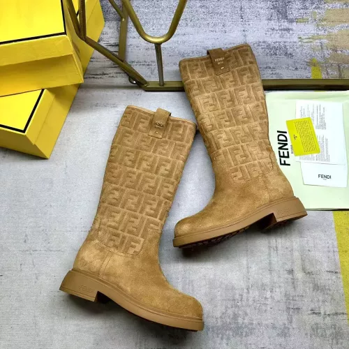Replica Fendi Fashion Boots For Women #1368506 $125.00 USD for Wholesale