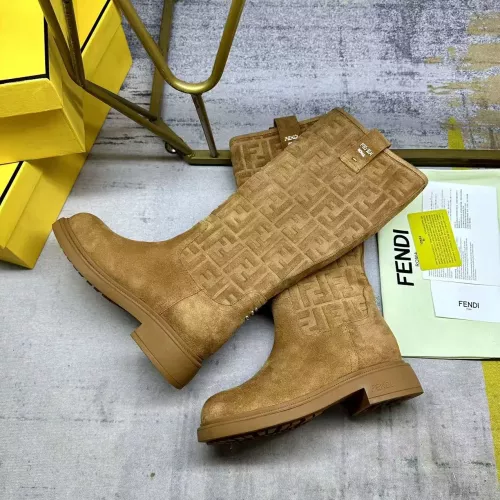 Replica Fendi Fashion Boots For Women #1368506 $125.00 USD for Wholesale