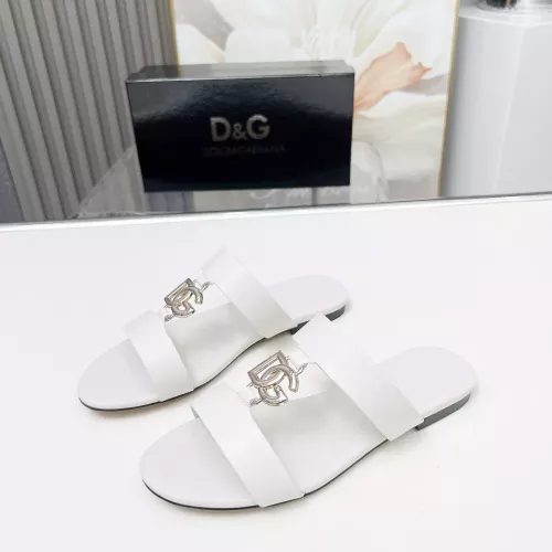 Wholesale Dolce &amp; Gabbana D&amp;G Slippers For Women #1368518 $85.00 USD, Wholesale Quality Replica Dolce &amp; Gabbana D&amp;G Slippers