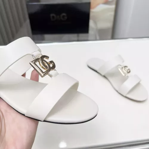 Replica Dolce & Gabbana D&G Slippers For Women #1368518 $85.00 USD for Wholesale