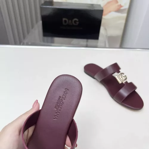 Replica Dolce & Gabbana D&G Slippers For Women #1368527 $85.00 USD for Wholesale