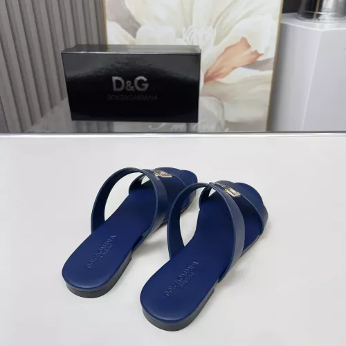 Replica Dolce & Gabbana D&G Slippers For Women #1368535 $85.00 USD for Wholesale
