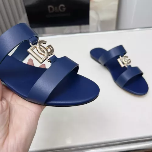 Replica Dolce & Gabbana D&G Slippers For Women #1368535 $85.00 USD for Wholesale