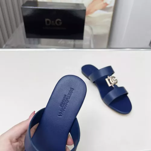 Replica Dolce & Gabbana D&G Slippers For Women #1368535 $85.00 USD for Wholesale