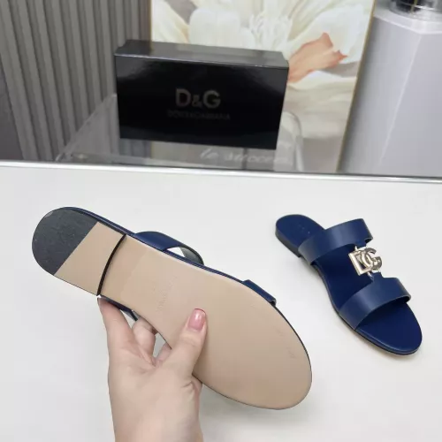 Replica Dolce & Gabbana D&G Slippers For Women #1368535 $85.00 USD for Wholesale