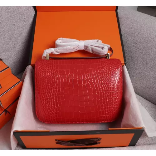Replica Hermes AAA Quality Messenger Bags For Women #1368554 $98.00 USD for Wholesale
