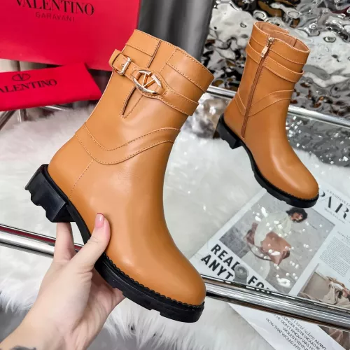 Wholesale Valentino Boots For Women #1368599 $115.00 USD, Wholesale Quality Replica Valentino Boots