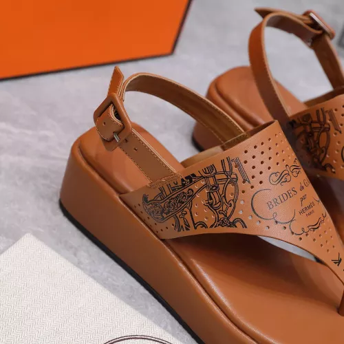 Replica Hermes Sandal For Women #1368649 $115.00 USD for Wholesale
