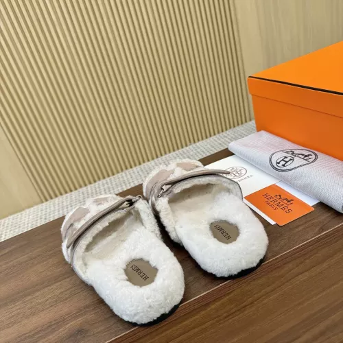 Replica Hermes Slippers For Women #1368650 $92.00 USD for Wholesale