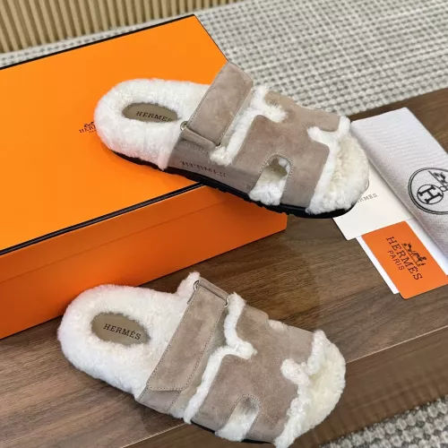 Replica Hermes Slippers For Women #1368650 $92.00 USD for Wholesale