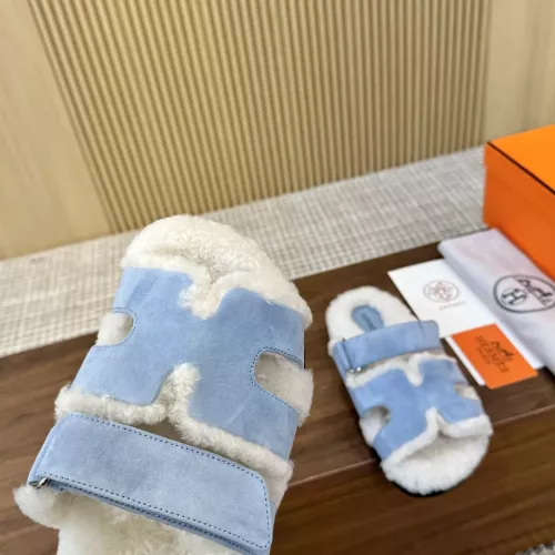 Replica Hermes Slippers For Women #1368653 $92.00 USD for Wholesale