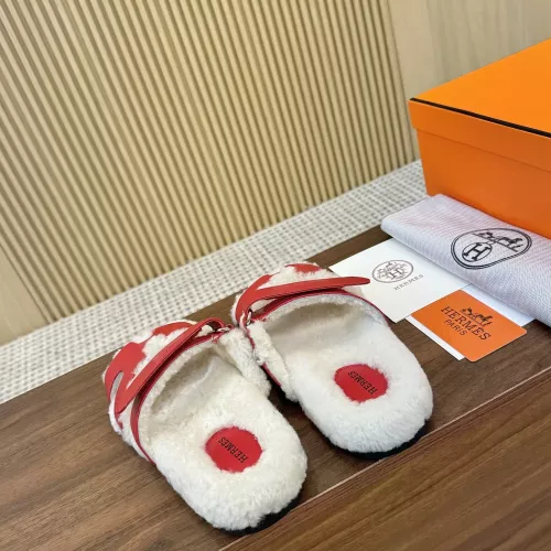 Replica Hermes Slippers For Women #1368656 $92.00 USD for Wholesale