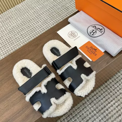 Replica Hermes Slippers For Women #1368657 $92.00 USD for Wholesale