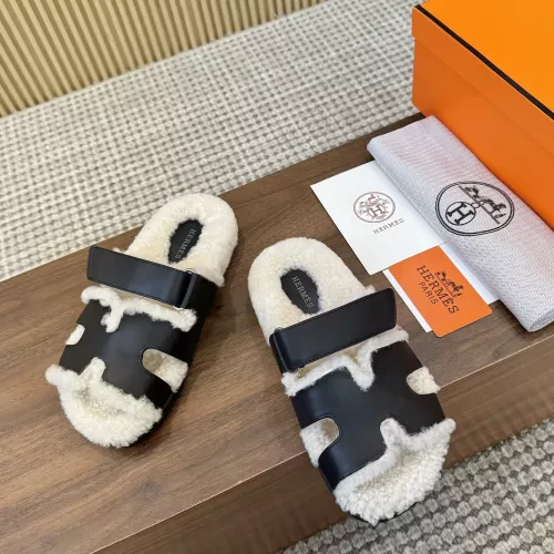 Replica Hermes Slippers For Women #1368657 $92.00 USD for Wholesale