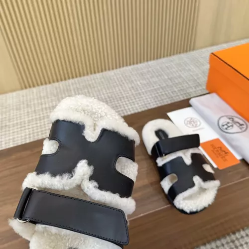 Replica Hermes Slippers For Women #1368657 $92.00 USD for Wholesale