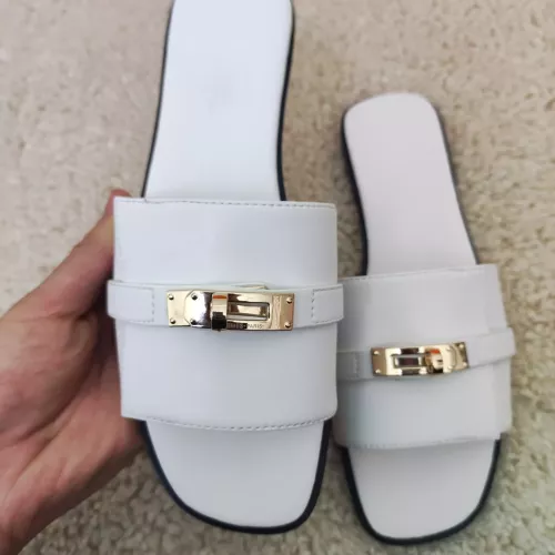 Wholesale Hermes Slippers For Women #1368660 $85.00 USD, Wholesale Quality Replica Hermes Slippers