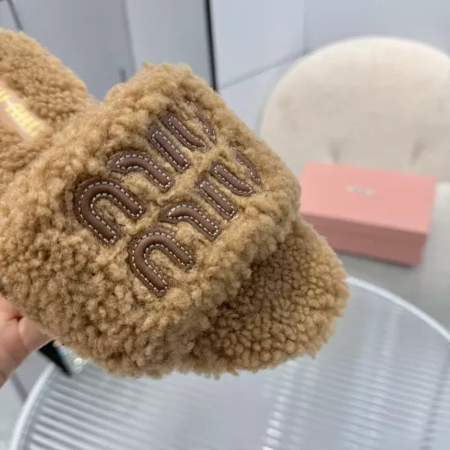 Replica MIU MIU Slippers For Women #1368696 $88.00 USD for Wholesale