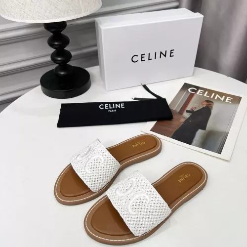 Wholesale Celine Slippers For Women #1368698 $76.00 USD, Wholesale Quality Replica Celine Slippers