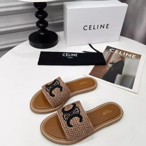 Wholesale Celine Slippers For Women #1368700 $76.00 USD, Wholesale Quality Replica Celine Slippers