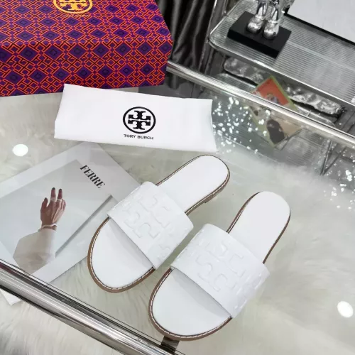Replica Tory Burch TB Slippers For Women #1368702 $82.00 USD for Wholesale