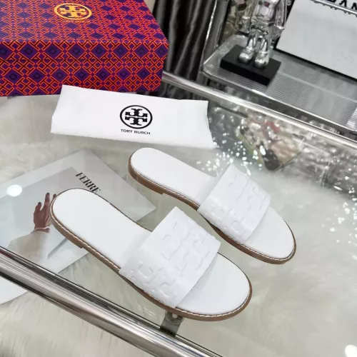 Replica Tory Burch TB Slippers For Women #1368702 $82.00 USD for Wholesale