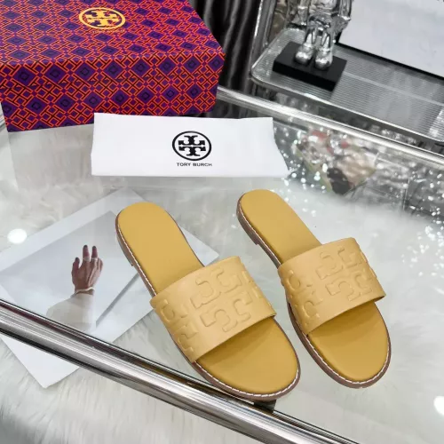Replica Tory Burch TB Slippers For Women #1368703 $82.00 USD for Wholesale
