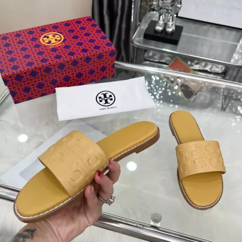 Replica Tory Burch TB Slippers For Women #1368703 $82.00 USD for Wholesale
