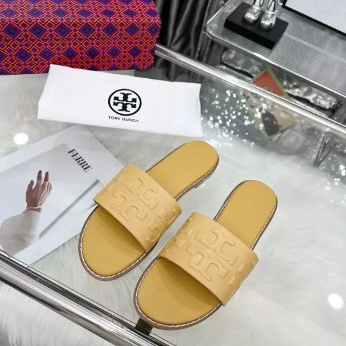 Replica Tory Burch TB Slippers For Women #1368703 $82.00 USD for Wholesale
