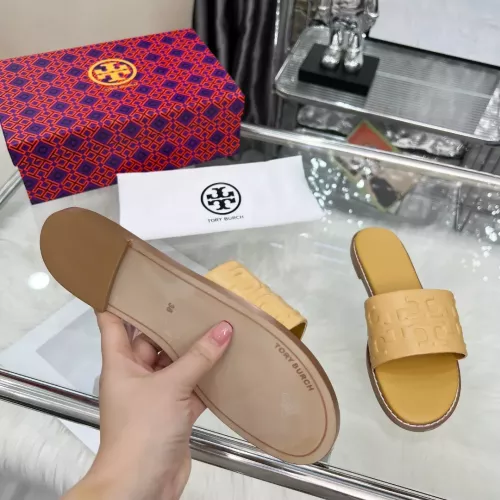 Replica Tory Burch TB Slippers For Women #1368703 $82.00 USD for Wholesale