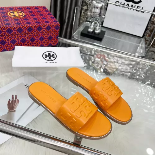 Replica Tory Burch TB Slippers For Women #1368704 $82.00 USD for Wholesale