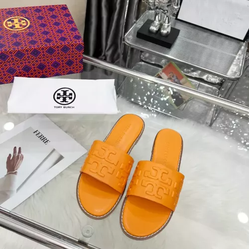 Replica Tory Burch TB Slippers For Women #1368704 $82.00 USD for Wholesale