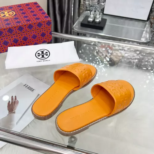 Replica Tory Burch TB Slippers For Women #1368704 $82.00 USD for Wholesale
