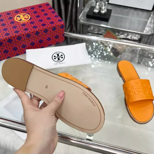 Replica Tory Burch TB Slippers For Women #1368704 $82.00 USD for Wholesale